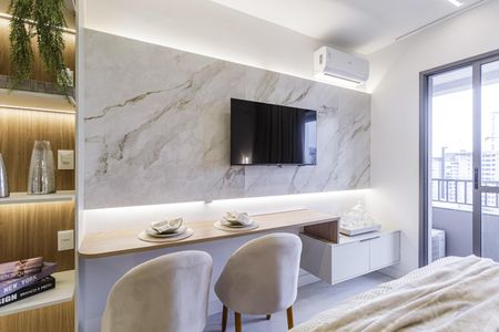 Studio à venda com 25m², 1 quarto e sem vagaStudio