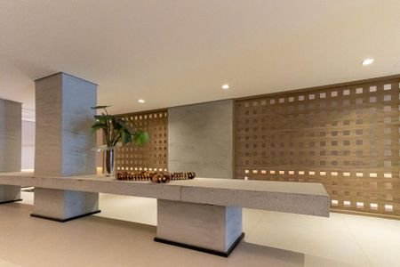 Studio à venda com 25m², 1 quarto e sem vagaHall social