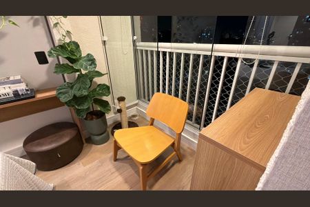 Apartamento à venda com 29m², 1 quarto e sem vagaSacada