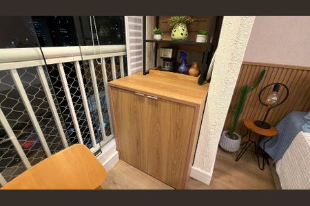 Apartamento à venda com 29m², 1 quarto e sem vagaSacada