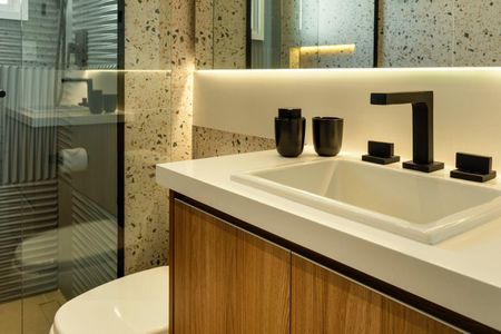 Apartamento à venda com 105m², 3 quartos e 2 vagas Apartamento à venda com 105m², 3 quartos e 2 vagasBanheiro