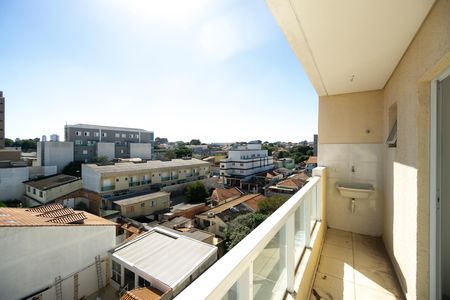 Varanda de kitnet/studio para alugar com 1 quarto, 36m² em Vila Granada, São Paulo