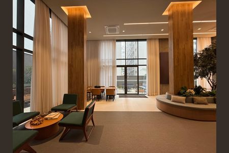 Studio para alugar com 37m², 1 quarto e 1 vaga