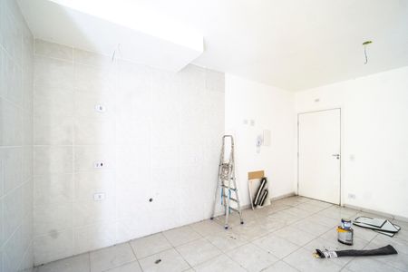 Sala quarto e cozinha de apartamento para alugar com 1 quarto, 36m² em Vila Granada, São Paulo