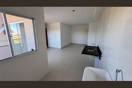 Cozinha de apartamento para alugar com 2 quartos, 65m² em Novo Mundo, Uberlândia
