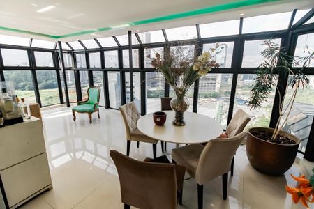 Varanda da Sala de apartamento para alugar com 3 quartos, 317m² em Jardim Fonte do Morumbi, São Paulo