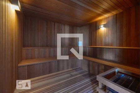 Studio para alugar com 34m², 1 quarto e 1 vagaSauna