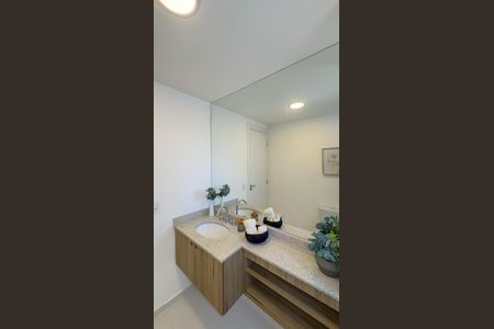 Apartamento à venda com 94m², 2 quartos e 1 vaga Apartamento à venda com 94m², 2 quartos e 1 vagaBanheiro da Suíte