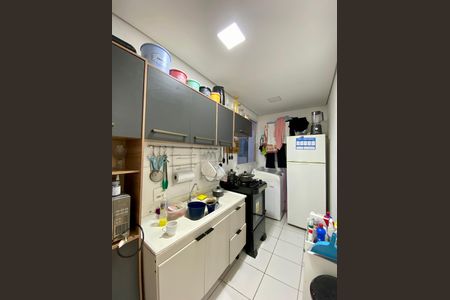 Cozinha de apartamento para alugar com 2 quartos, 43m² em Vila Santos, São Paulo