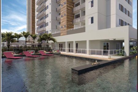 Área comum - Piscina de apartamento à venda com 1 quarto, 25m² em Nova Suíça, Belo Horizonte