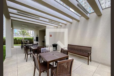 Apartamento para alugar com 45m², 1 quarto e 1 vaga Apartamento para alugar com 45m², 1 quarto e 1 vagaÁrea comum - Churrasqueira