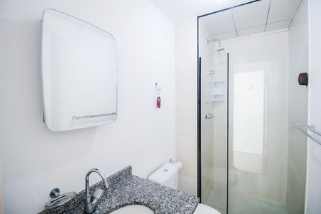 Apartamento para alugar com 45m², 1 quarto e 1 vaga Apartamento para alugar com 45m², 1 quarto e 1 vagaBanheiro