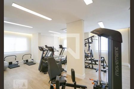 Apartamento para alugar com 45m², 1 quarto e 1 vaga Apartamento para alugar com 45m², 1 quarto e 1 vagaÁrea comum - Academia