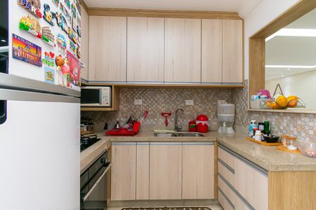 Cozinha de apartamento para alugar com 3 quartos, 83m² em Vila Prudente, São Paulo