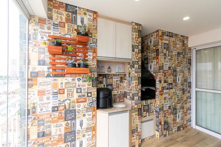 Varanda gourmet de apartamento para alugar com 3 quartos, 83m² em Vila Prudente, São Paulo