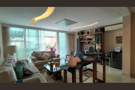 Sala de apartamento à venda com 3 quartos, 160m² em Recreio dos Bandeirantes, Rio de Janeiro