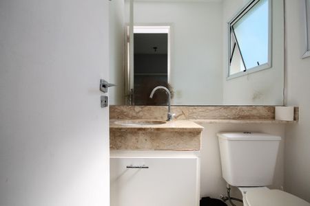 Casa de condomínio para alugar com 90m², 3 quartos e 2 vagasLavabo