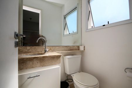 Casa de condomínio para alugar com 90m², 3 quartos e 2 vagasLavabo
