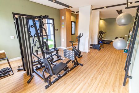 Apartamento para alugar com 36m², 2 quartos e sem vaga Apartamento para alugar com 36m², 2 quartos e sem vagaÁrea comum - Academia