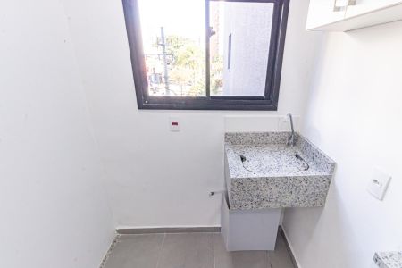 Apartamento para alugar com 36m², 2 quartos e sem vaga Apartamento para alugar com 36m², 2 quartos e sem vagaCozinha e Área de Serviço