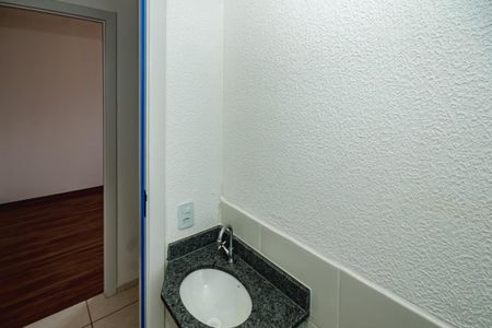 Banheiro Social de apartamento para alugar com 2 quartos, 54m² em Mantiqueira, Belo Horizonte