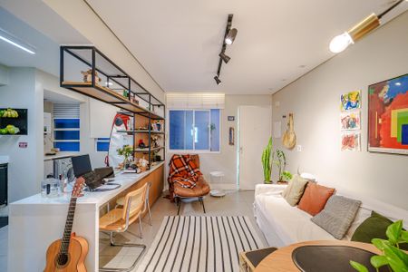 Sala de apartamento à venda com 2 quartos, 64m² em Butantã, São Paulo