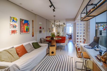 Sala de apartamento à venda com 2 quartos, 64m² em Butantã, São Paulo