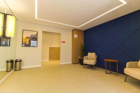 Studio para alugar com 25m², 1 quarto e sem vaga Studio para alugar com 25m², 1 quarto e sem vagaHall de entrada
