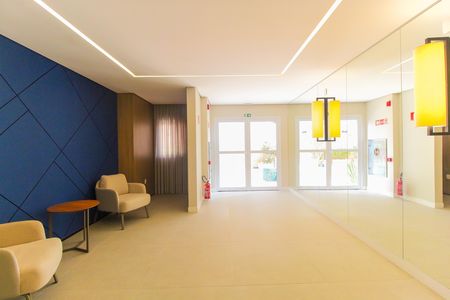 Studio para alugar com 25m², 1 quarto e sem vaga Studio para alugar com 25m², 1 quarto e sem vagaHall de entrada