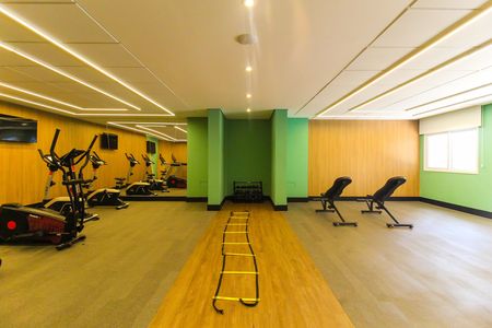 Studio para alugar com 25m², 1 quarto e sem vaga Studio para alugar com 25m², 1 quarto e sem vagaÁrea comum - Academia