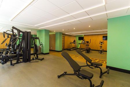 Studio para alugar com 25m², 1 quarto e sem vaga Studio para alugar com 25m², 1 quarto e sem vagaÁrea comum - Academia