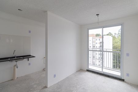 Sala/Cozinha/Área de Serviço  de apartamento à venda com 2 quartos, 41m² em Cidade Líder, São Paulo
