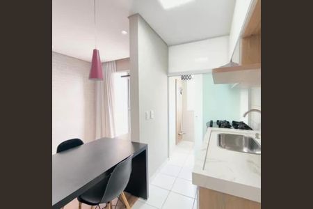 Cozinha de apartamento para alugar com 2 quartos, 49m² em Vila Nambi, Jundiaí