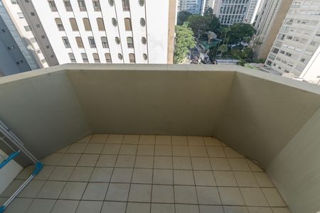 Sacada de apartamento para alugar com 1 quarto, 37m² em Morro dos Ingleses, São Paulo