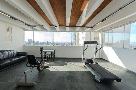 Apartamento para alugar com 37m², 1 quarto e 1 vaga Apartamento para alugar com 37m², 1 quarto e 1 vagaÁrea comum - Academia