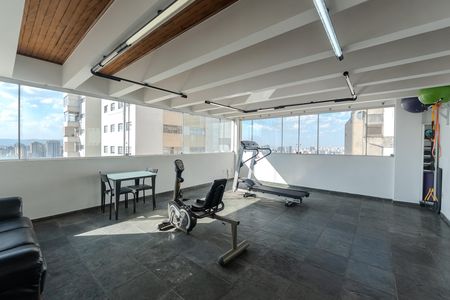 Apartamento para alugar com 37m², 1 quarto e 1 vaga Apartamento para alugar com 37m², 1 quarto e 1 vagaÁrea comum - Academia