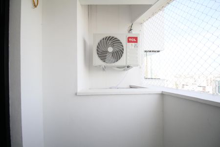 Varanda da Sala de apartamento à venda com 1 quarto, 67m² em Vila Andrade, São Paulo