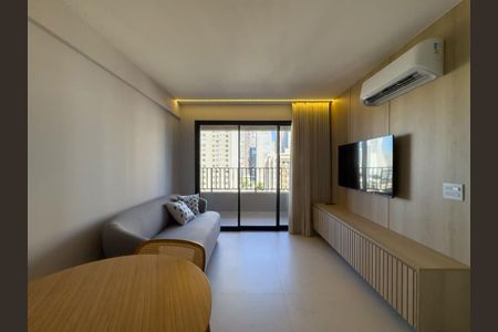 Sala de kitnet/studio para alugar com 1 quarto, 50m² em Setor Bueno, Goiânia