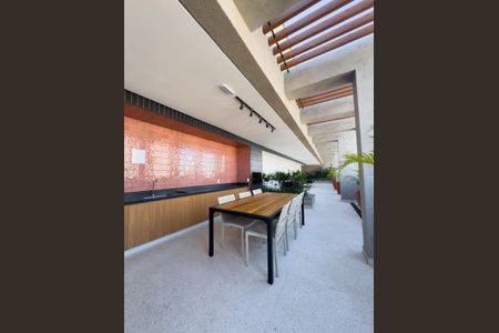 Área externa de kitnet/studio para alugar com 1 quarto, 50m² em Setor Bueno, Goiânia