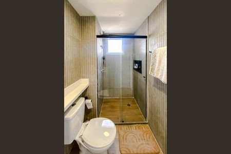Apartamento para alugar com 28m², 1 quarto e sem vaga Apartamento para alugar com 28m², 1 quarto e sem vagaBanheiro da Suíte
