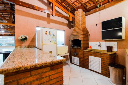 Casa para alugar com 500m², 3 quartos e 3 vagasChurrasqueira - Salão de festas 