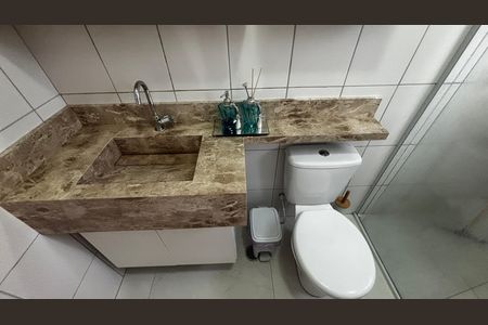 Apartamento à venda com 46m², 2 quartos e 1 vaga Apartamento à venda com 46m², 2 quartos e 1 vagaBanheiro da Suíte