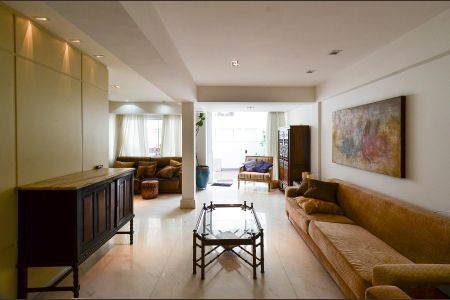 Sala de Estar de apartamento à venda com 3 quartos, 180m² em Funcionários, Belo Horizonte