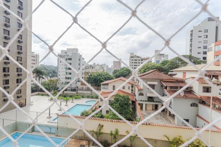 Vista da Sala de apartamento para alugar com 3 quartos, 85m² em Santo Antônio, Belo Horizonte