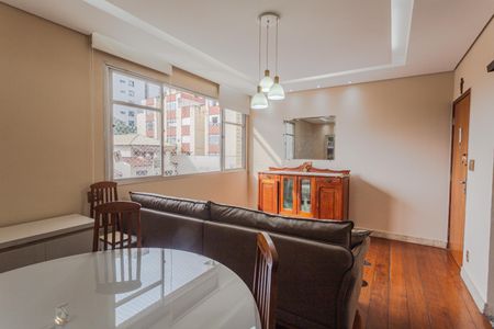 Sala de apartamento para alugar com 3 quartos, 85m² em Santo Antônio, Belo Horizonte