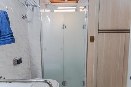 Banheiro da Suíte 1 de apartamento para alugar com 3 quartos, 85m² em Santo Antônio, Belo Horizonte