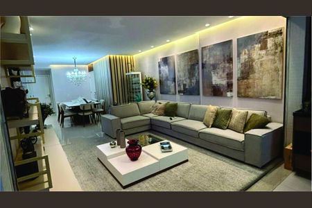Sala de apartamento à venda com 4 quartos, 160m² em Barra Olímpica, Rio de Janeiro