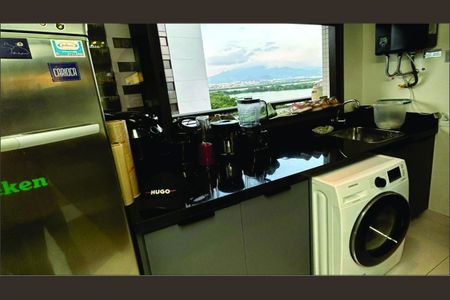 Cozinha de apartamento à venda com 4 quartos, 160m² em Barra Olímpica, Rio de Janeiro
