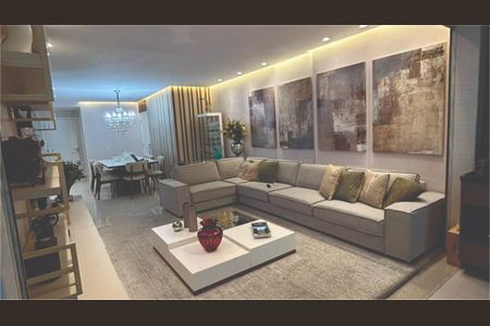 Sala  de apartamento à venda com 4 quartos, 325m² em Barra da Tijuca, Rio de Janeiro