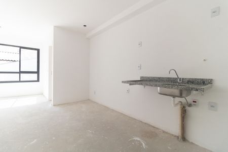 Studio para alugar com 27m², 1 quarto e sem vagaCozinha 